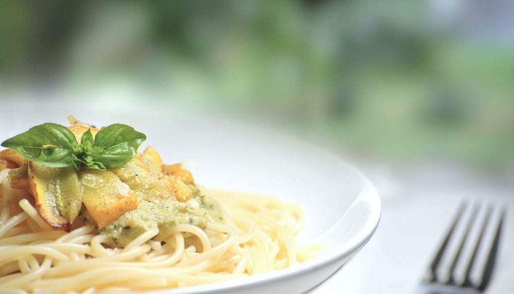 Easy Creamy avocado pasta chi school recipe